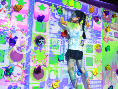 互動投影攀巖 攀巖答人