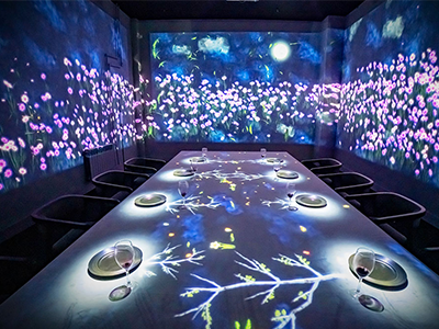 全息餐廳 全息投影 全息沉浸式
